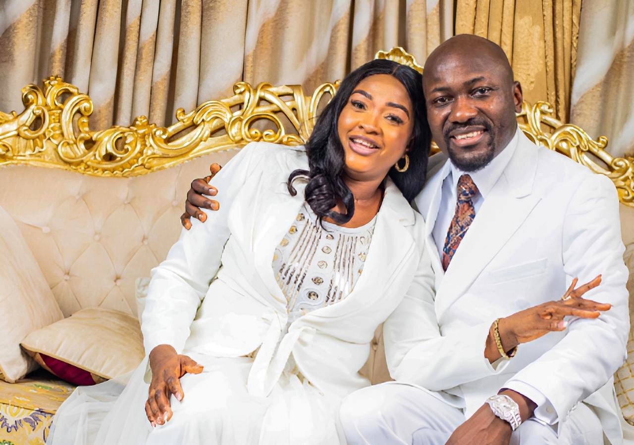 Apostle Johnson Suleman and his wife